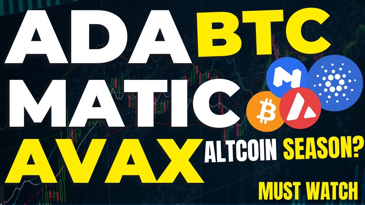 ADA MATIC & AVAX Coin Price Predictions Update | Bitcoin Price Analysis ...