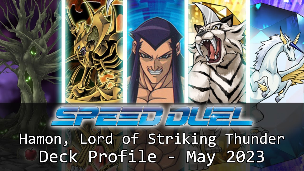 yugioh hamon lord of striking thunder deck Complete Custom for Yu-Gi-Oh! GX 4000 Defense Yu-Gi-Oh! Hamon, Lord of Striking