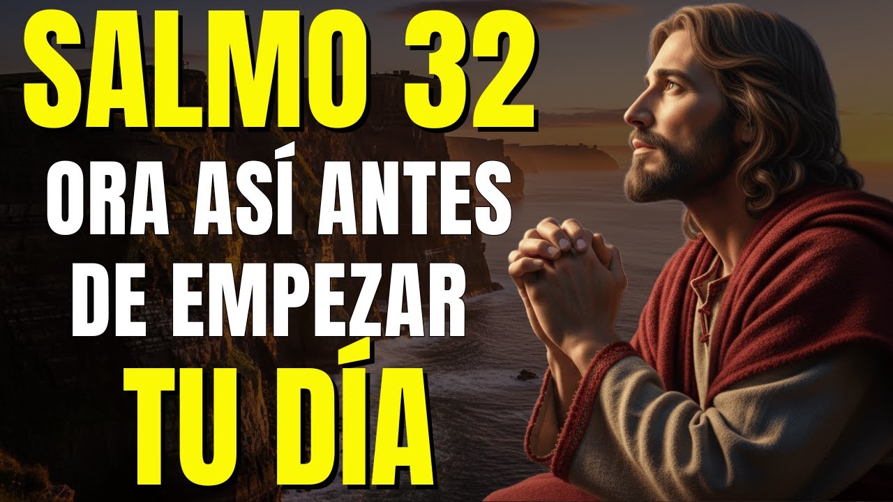 ORACIÓN DE LA MAÑANA CON EL SALMO 32 | EL PODER DEL PERDÓN QUE RESTAURA TU VIDA | FE HISPANA