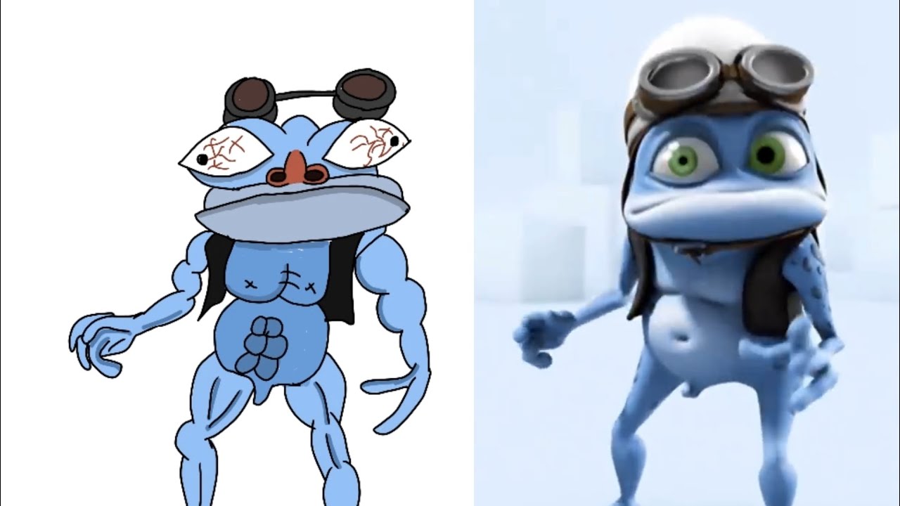 Crazy Frog the flash  / Drawing meme