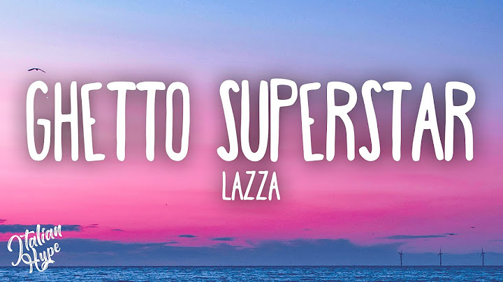 Lazza, Ghali - GHETTO SUPERSTAR