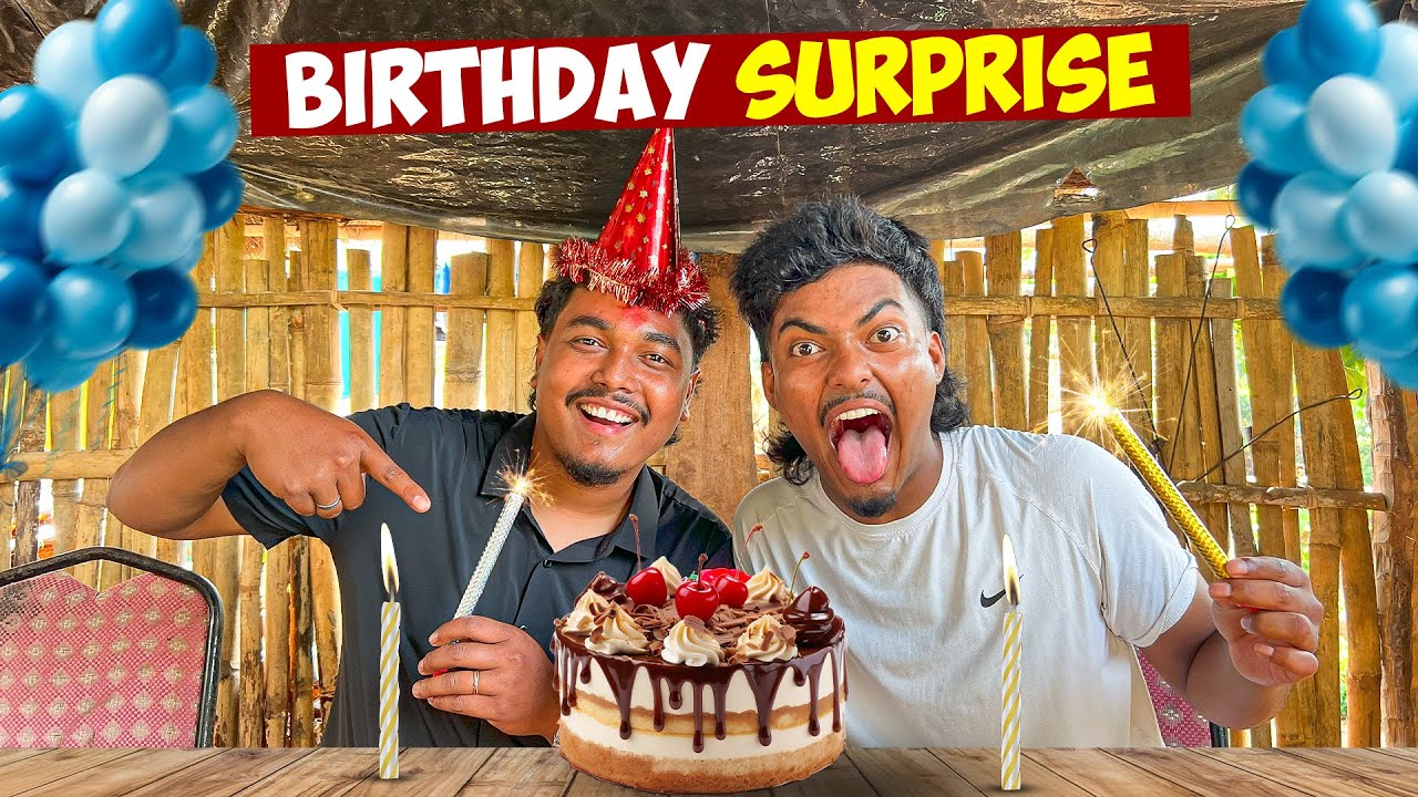 Binod ko birthday surprise gardai 😍