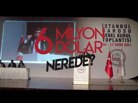 Balmumcu Tesisi - Av. Erdost Balcı - 16.10.21 İstanbul Barosu Genel Kurulu