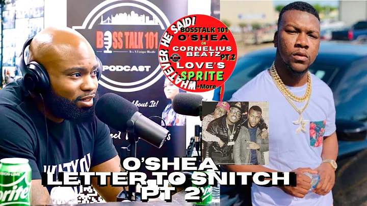 O'Shea on Cornelius Loves SPRITE & Told I did 22 M...