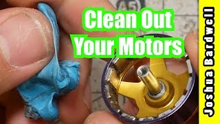 How To Clean Quadcopter Motors