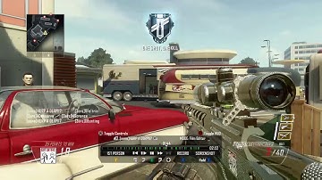 CoD  Black Ops 2 quickscope practice with bots