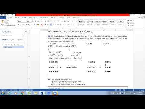 Video Đốt cháy hoàn toàn 25,74 gam triglixerit X, thu được... - youtube