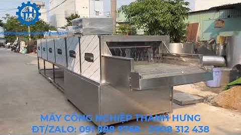 BĂNG TẢI MÁY RỬA TRÁI CÂY CÔNG NGHIỆP - DÂY CHUYỀN RỬA TRÁI CÂY TỰ ĐỘNG - MÁY RỬA TRÁI CÂY ĐA NĂNG