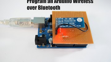 Program an Arduino Wireless over Bluetooth