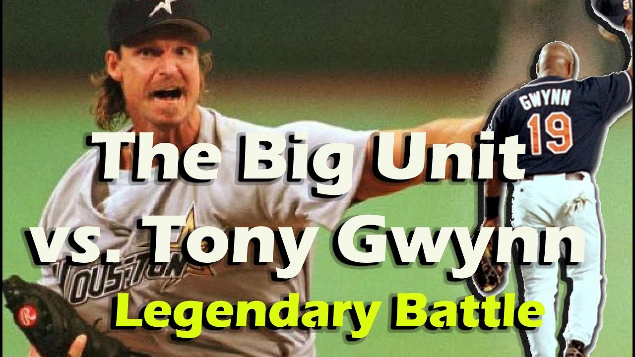 The Big Unit vs. Tony Gwynn: Unstoppable force vs. Immoveable