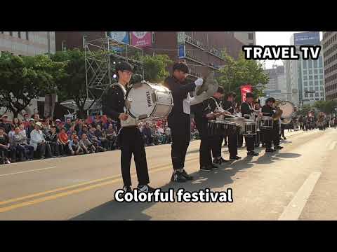 [컬러풀페스티벌] Middle School Marching band,이거 실화냐!?! 대평중학교 해피 마칭 밴드!!