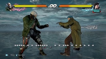 TEKKEN 7: Dragunov instant running 2 and crouch cancel