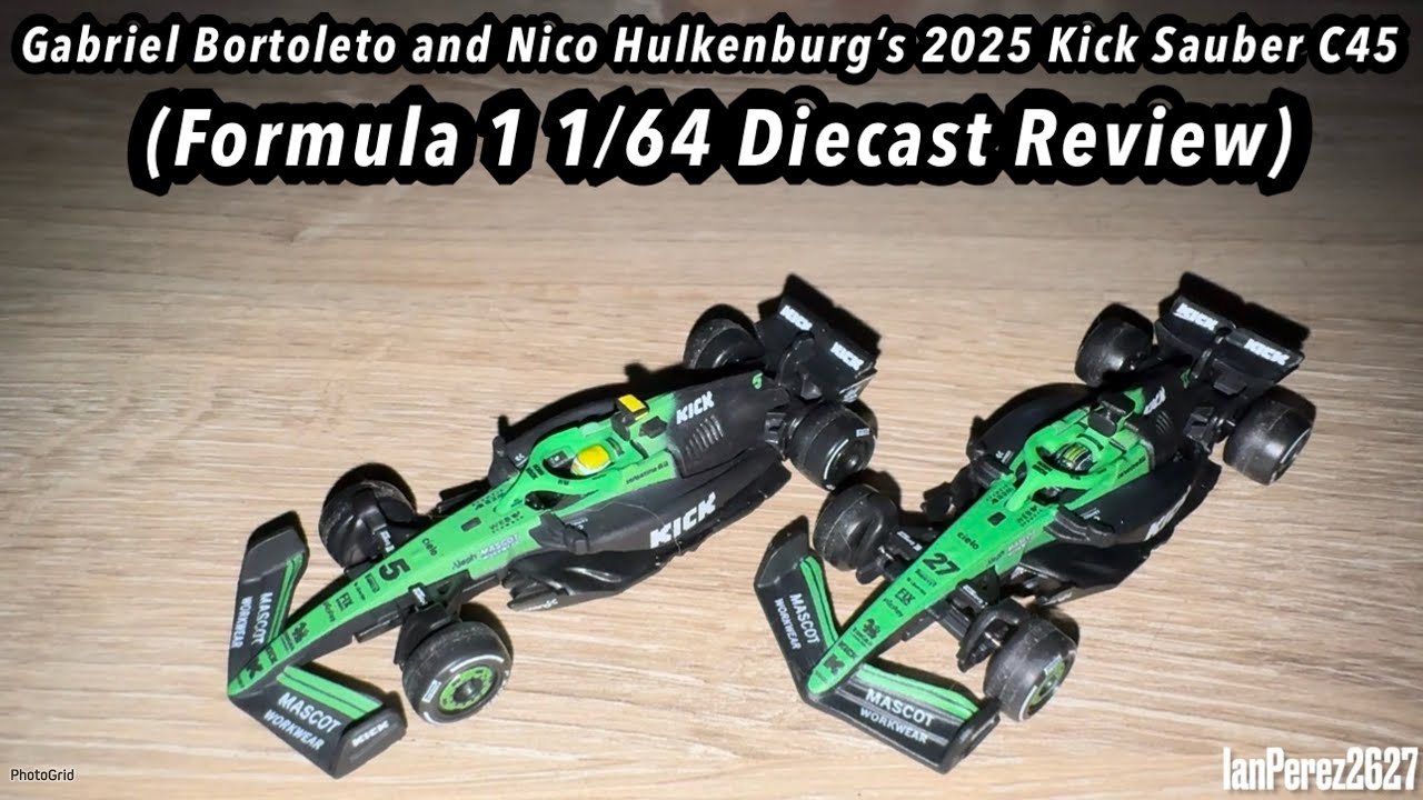 Gabriel Bortoleto and Nico Hulkenburg's 2025 Kick Sauber C45