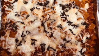 Sausage and 4 Cheese Rigatoni Bake