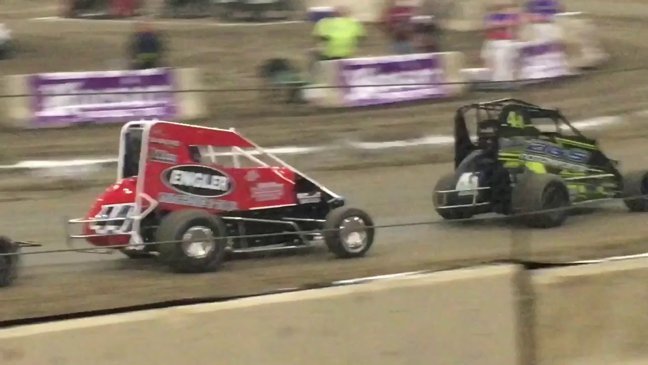 Zac Taylor 2018 Tulsa Shootout Heat Race