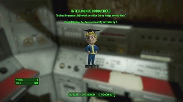 Fallout 4: Intelligence Bobblehead Location