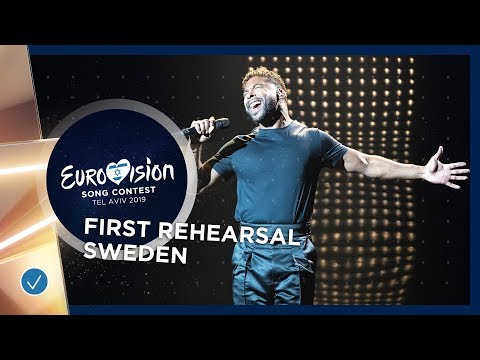 Sweden 🇸🇪 - John Lundvik - Too Late For Love - First Rehearsal - Eurovision 2019