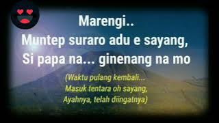 SUMENGKOT _ makaaruyen minahasa _ Lagu minahasa tempo dulu _ Lirik