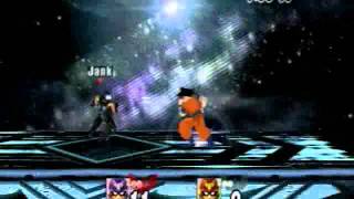 SSBB - Ryu Hayabusa Vs Goku [Texture Hacks]