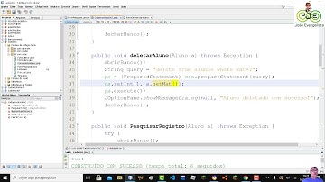 Método Excluir Java-SE