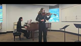 Walton Viola Concerto Makynlee Hinckley, Viola Gloria Engle, Piano