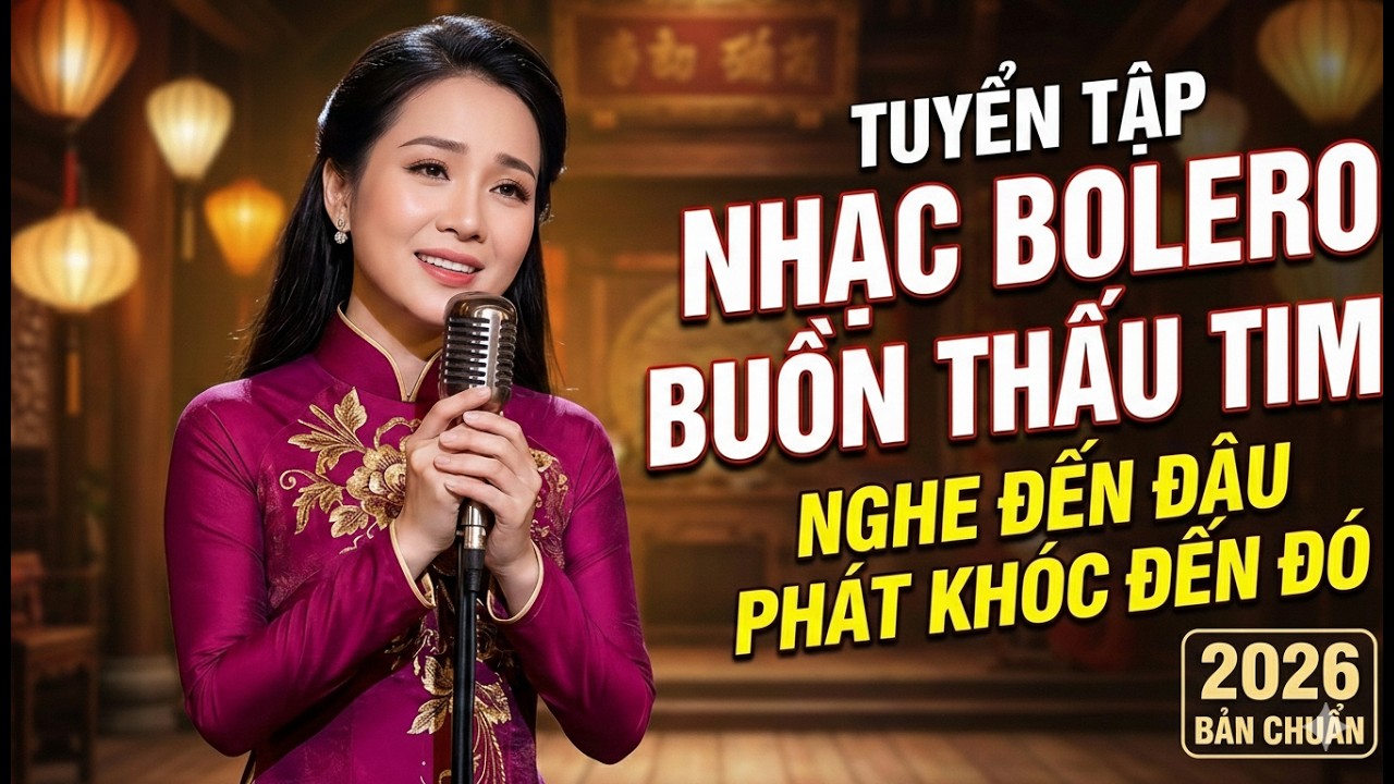 Nhạc Vàng Bolero Xưa Ngọt Ngào - Ru Ngủ Đêm Khuya Cho Người Mất Ngủ