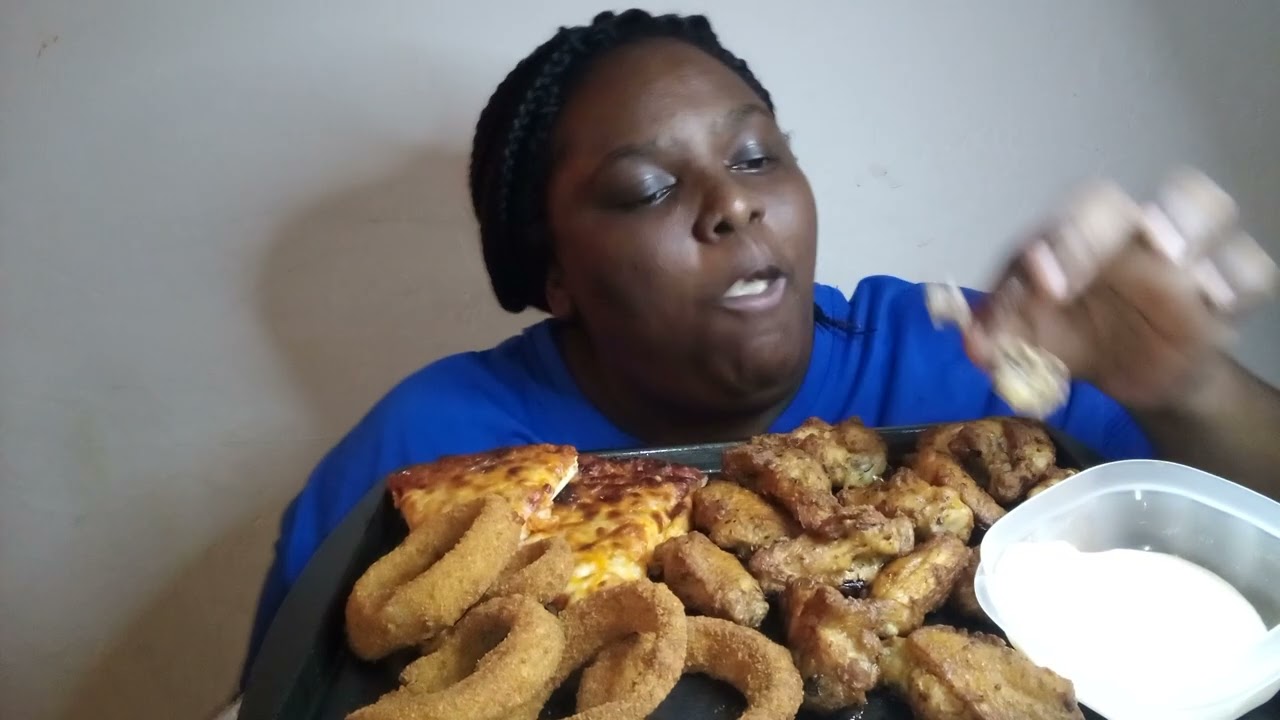 PARMESAN CHICKEN AND ONION RINGS 