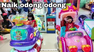 Naik odong odong||aku naik odong odong|| Timezone || play ground