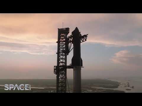 Read more about the article See SpaceX Starship ahead of first space launch attempt in amazing aerial views – VideoFromSpace