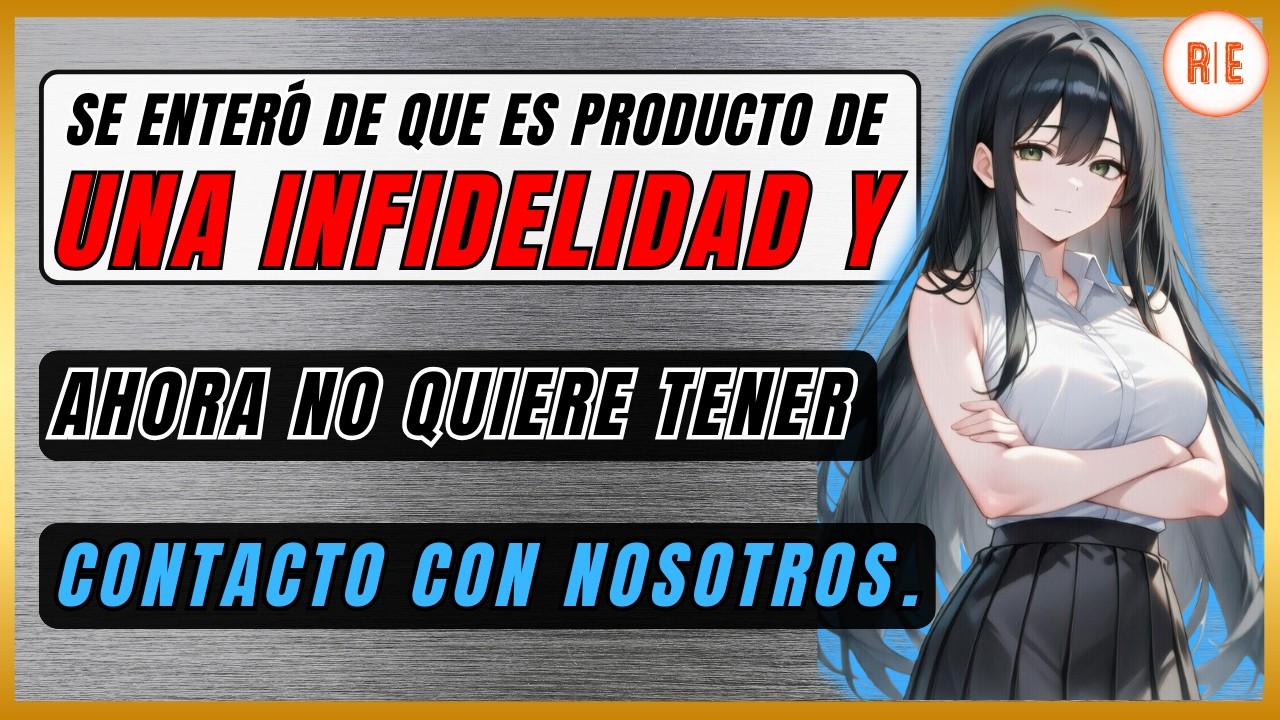 Mi esposo descubrió que su hija no es de él y ahora ella quiere cortar todo contacto con nosotros.