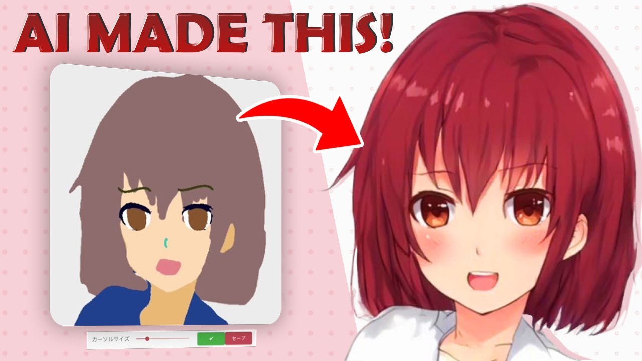 This New AI Anime Character Generator Is SCARY! 