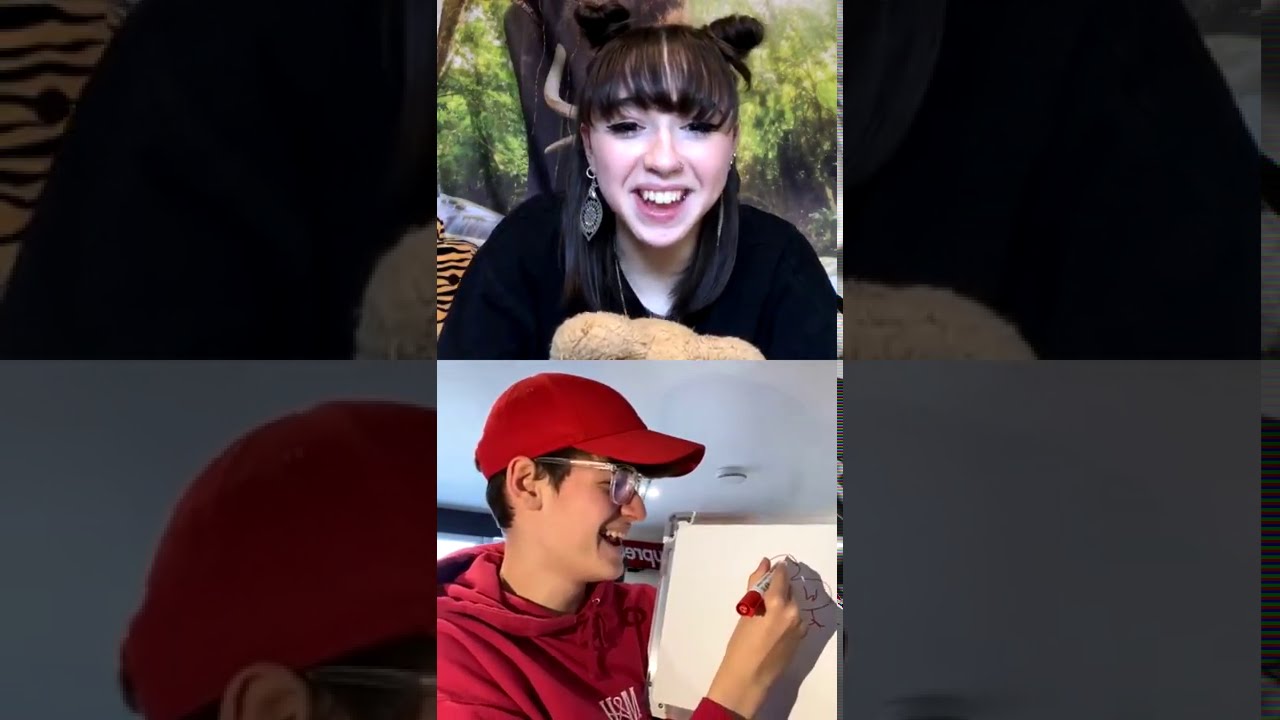 Max mills and Evie meg instagram live 21 02 21