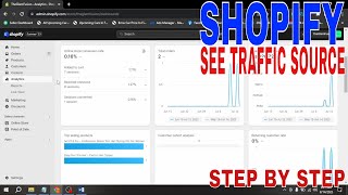 ✅  How To See Traffic Source On Shopify Store 🔴