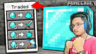 Minecraft But Block Trade Op Items