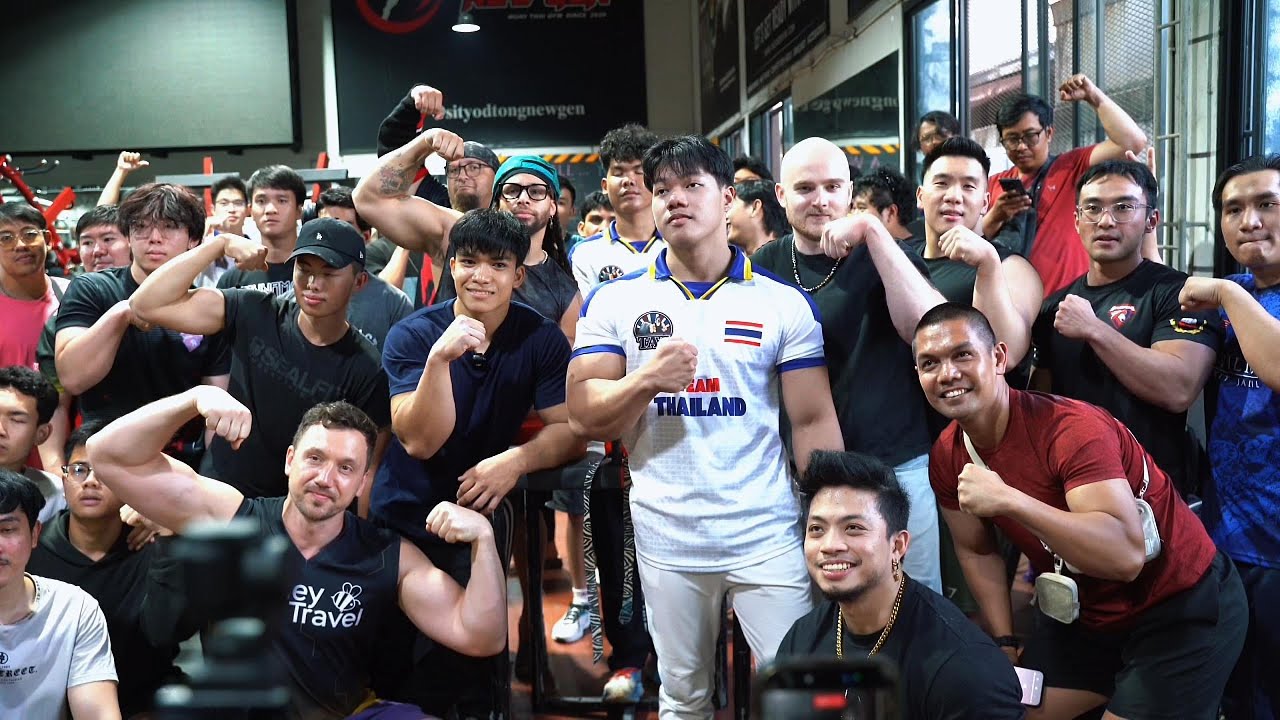 Bangkok armwrestling party ft. Guy Tanapat, Valen Low, Jake Chia, Josh Nicholas, Shaun Chispa
