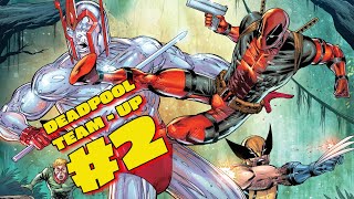 Comics In 60 Seconds 🐍 (Deadpool Team-Up #2 2024) #marvel #deadpool #wolverine #comicbooks #hulk