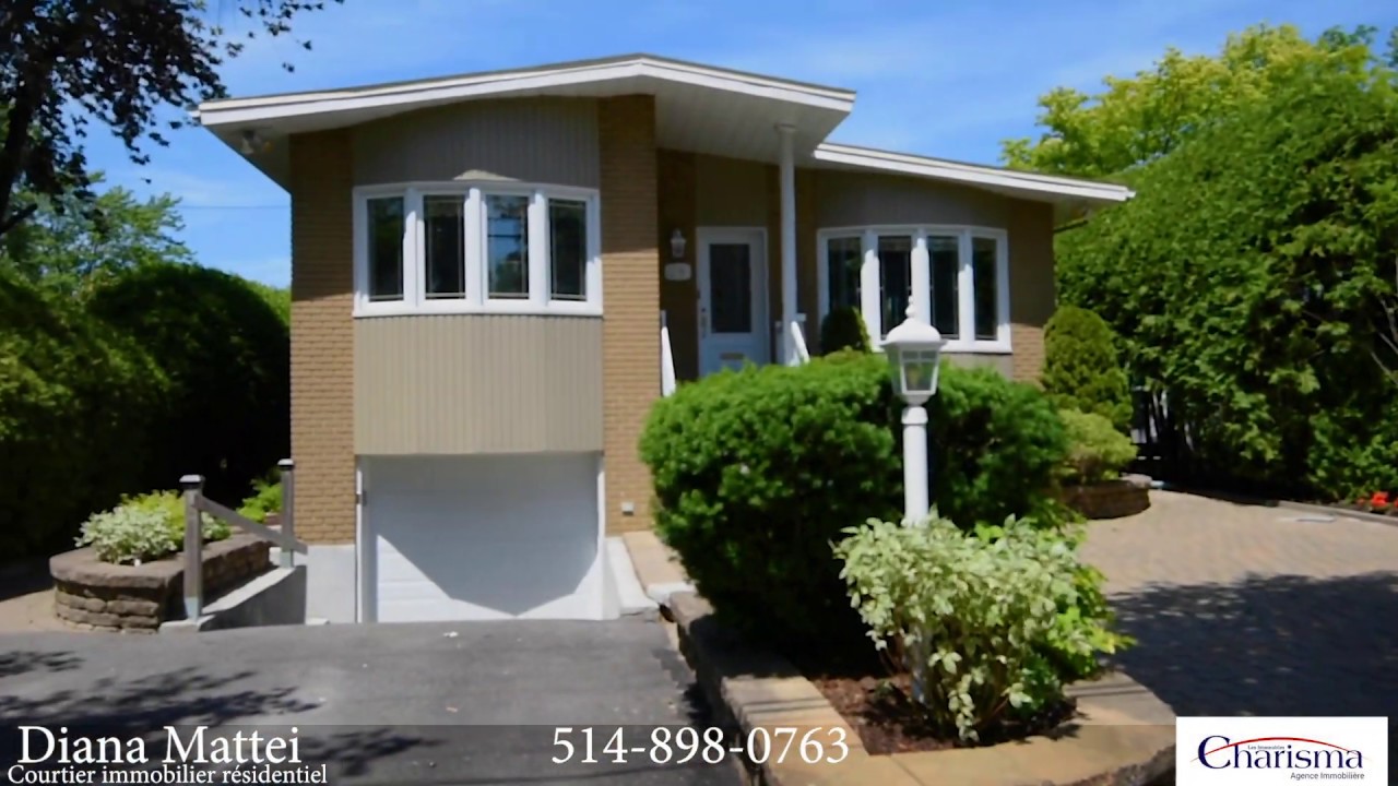 Large Bungalow for Sale Greenfield Park, Quebec YouTube