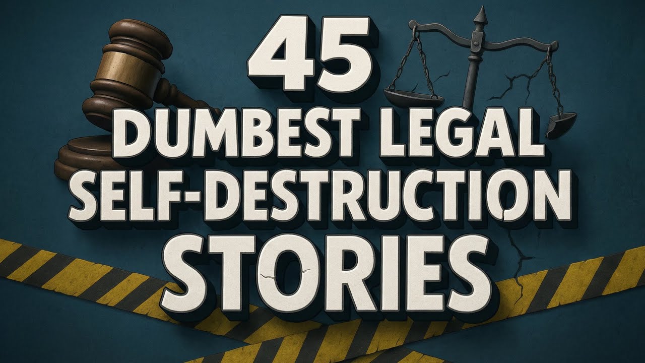 45 Dumbest Lawyers Who Incriminated Themselves