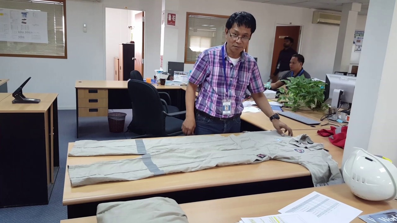 How to fold a coverall YouTube