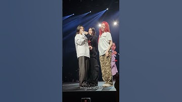 240608 Yeji Punches Chaeryeong during Oakland Soundcheck Not Shy #shorts #itzy #yeji