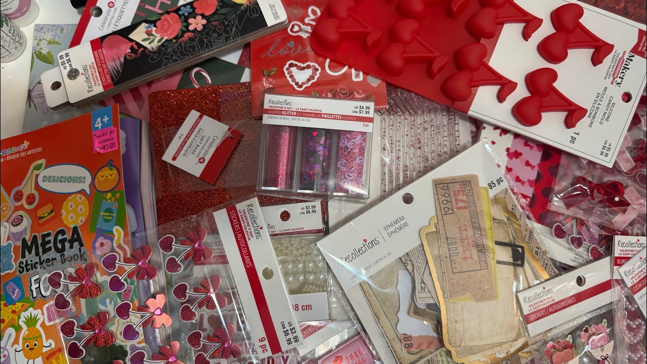 It’s a Michaels haul with some new and clearance goodies 🙂