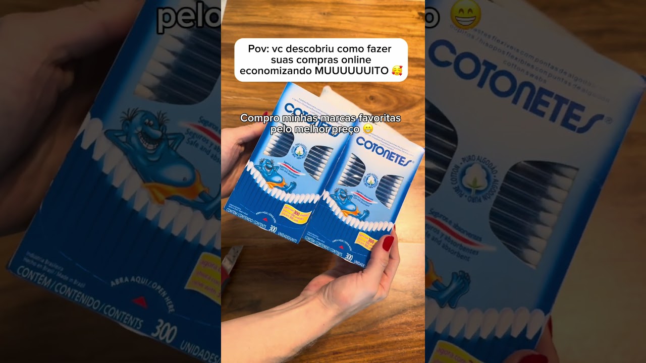 Comprinhas online com muita economia 🥰