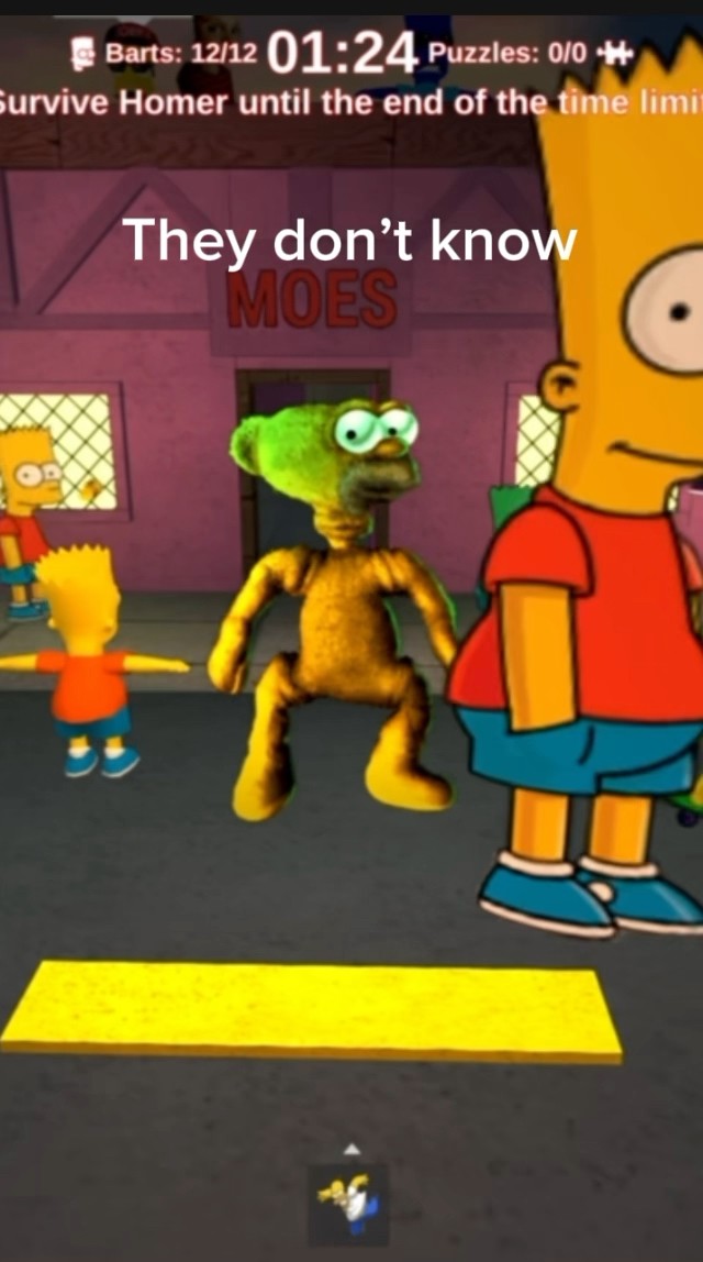 Fake Ritual Forsaken Roblox Memes Youvshomer Homer Bart Simpson Oardefault 