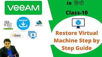 How to restore virtual machine using veeam-11 step by step guide | Veeam-Backup Replication