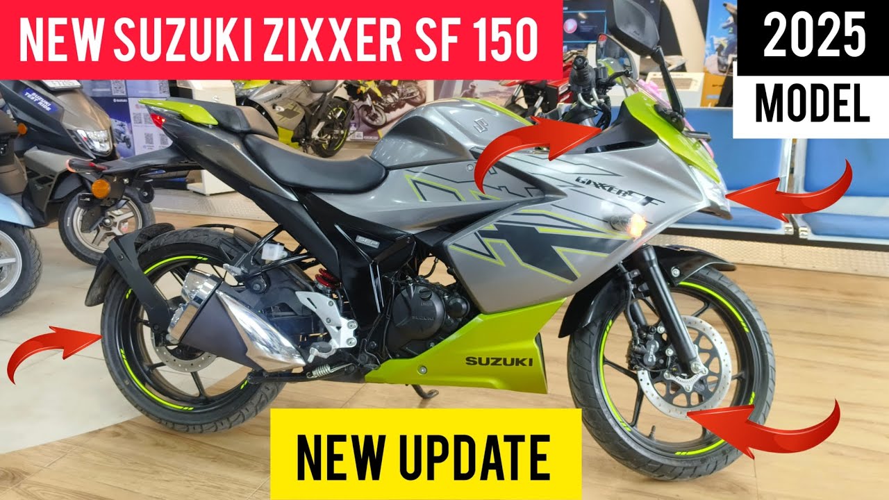 New Suzuki Gixxer SF 150 model | 2025 Suzuki Gixxer SF price | Gixxer ...