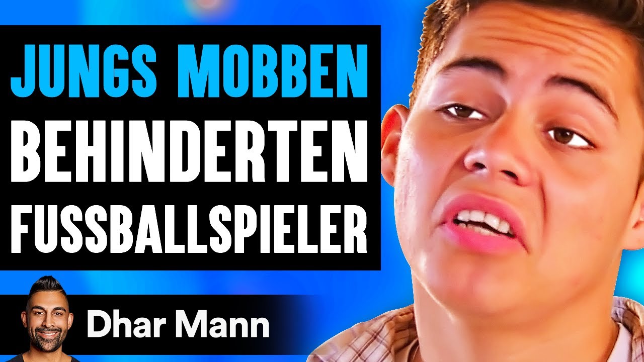 Jungs Mobben Behinderten Fussballspieler | Dhar Mann Studios