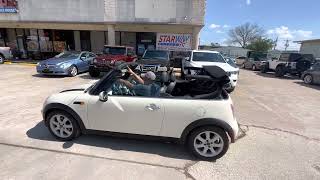 2008 Mini Cooper Convertible - Top Operation