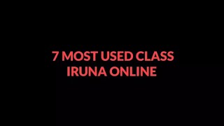 7 Most Used Class Iruna Online screenshot 1