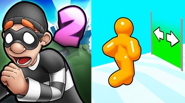 Robbery Bob 2 vs Tall Man Run Gameplay Android,ios Part 65