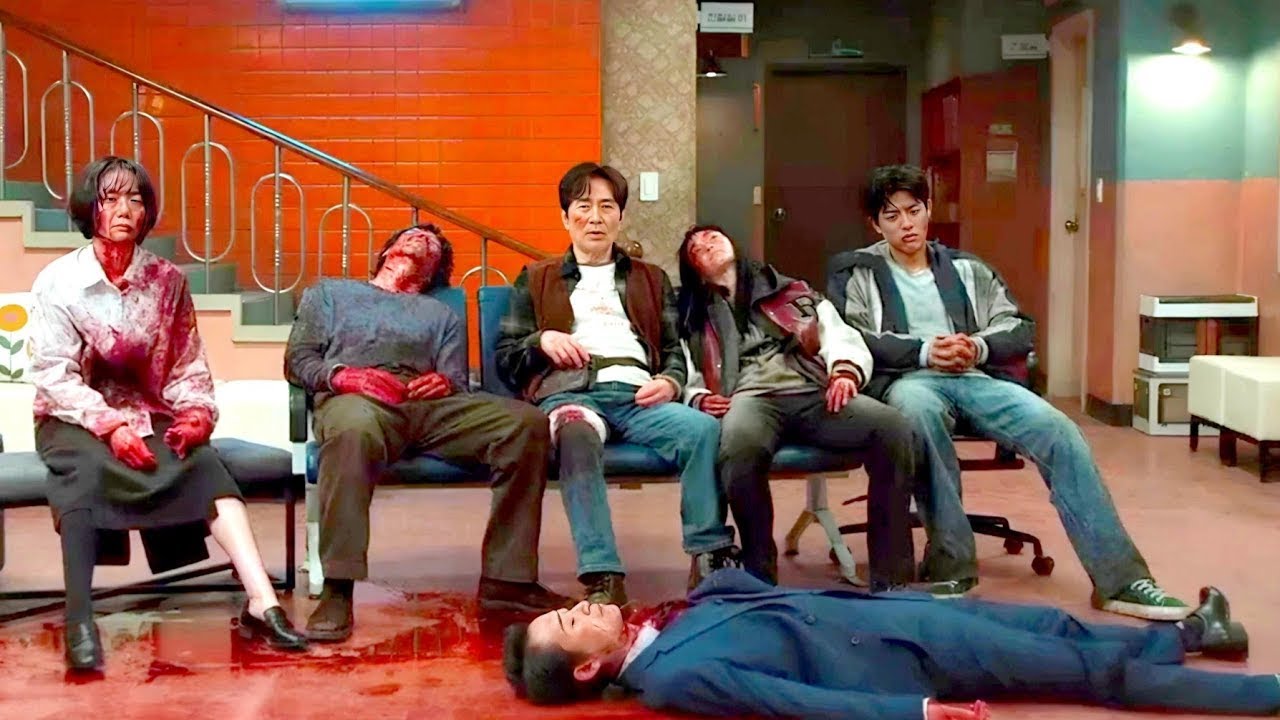 A deserted and dangerous island imprisoned in which a group of children learn to fight